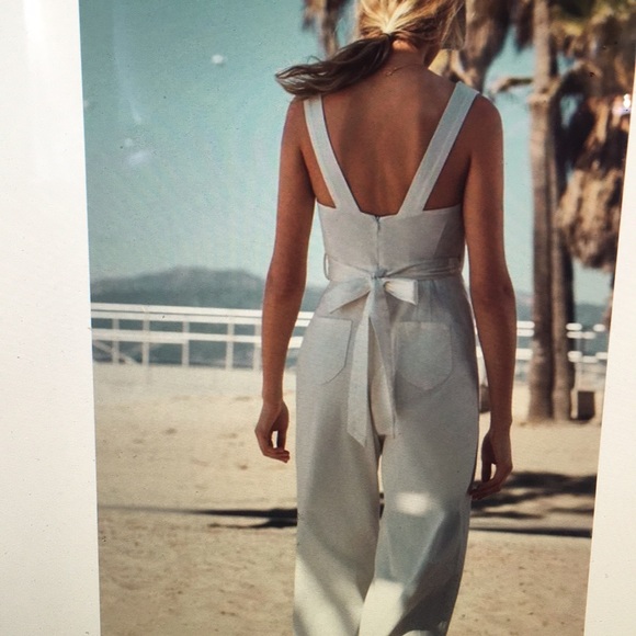 anthropologie chino jumpsuit